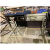 Image 1 : MIRRORED 3 DRAWER HALL TABLE (DAMAGE) APPROX 45 X 13"