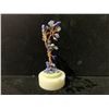 Image 2 : LAPIS LAZULI WITH JADE BONSAI TREE RETAIL $350