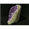 Image 3 : 5.5" GENUINE NATURAL ROUGH AMETHYST WITH CALCITE RETAIL $2,500
