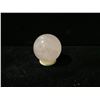 Image 2 : ROSE QUARTZ SPHERE WITH AURA RETAIL $280