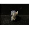Image 2 : NATURAL CRYSTAL STONE ELEPHANT SCULPTURE RETAIL $380