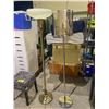 Image 2 : IKEA STOOL AND 2 STANDING FLOOR LAMPS (ONE NEED BASE FIXED)