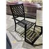 Image 4 : *NEW IN BOX* PATIO TABLE AND PATIO SIDE TABLE WITH 2 CHAIRS