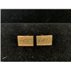 Image 1 : PAIR 14K CUFFLINKS (4.8G)