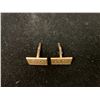 Image 2 : PAIR 14K CUFFLINKS (4.8G)
