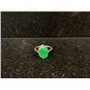 Image 1 : 18K+ LADIES RING GET WITH JADEITE