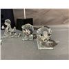 Image 2 : SWAROVSKI CRYSTAL BUTTERFLY, ASSORTED CRYSTAL FIGURES AND HORSE FIGURE