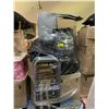 Image 1 : PALLET OF ASSORTED ITEMS INCLUDING; FOLDING CHAIRS, CLOTHING, LAUNDRY HAMPER & MORE