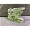 Image 2 : ROSE JADE DRAGON CARVING RETAIL $2800