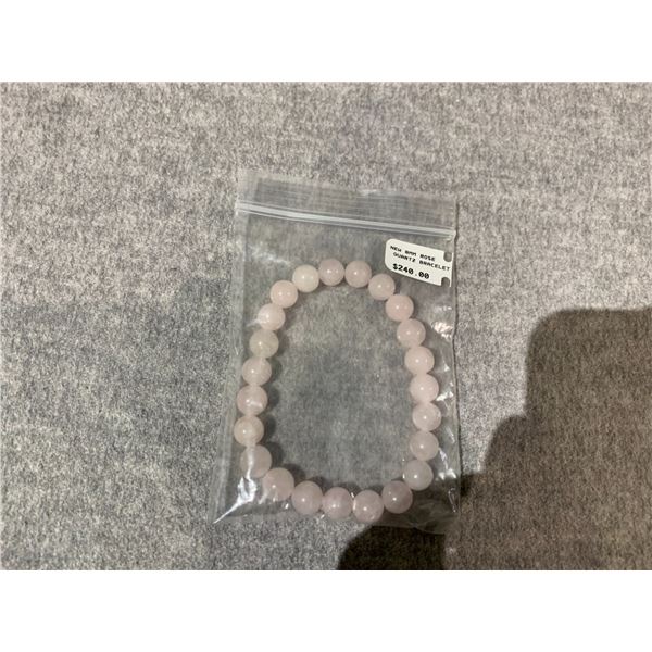 ROSE QUARTZ BRACELET RETAIL $240