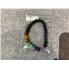 Image 2 : GENUINE CRYSTAL CHAKRA BRACELET RETAIL $246