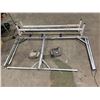 Image 2 : METAL ROOF RACK, DISPLAY FRAME & 2 WEIGHTS