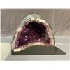 Image 1 : AMETHYST GEODE CATHEDRAL 10.9KG 9" X 9" RETAIL $4500
