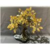 Image 3 : LARGE CITRINE BONSAI TREE ON AMETHYST BASE 14" RETAIL $3200
