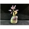 Image 1 : SMALL AMETHYST TREE ON AMETHYST BASE 5" RETAIL $260
