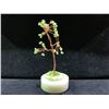 Image 2 : SMALL PERIDOT WITH JADE BONSAI TREE 5" RETAIL $350