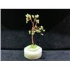 Image 3 : SMALL PERIDOT WITH JADE BONSAI TREE 5" RETAIL $350
