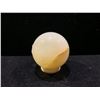 Image 3 : YELLOW ONYX WITH INCLUSION LINES SPHERE RETAIL $780