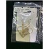 Image 2 : CLEAR QUARTZ ANGEL PENDANT RETAIL (BROKEN ARM) & NEW CLEAR QUARTZ NATURAL EARRINGS RETAIL $290