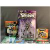 Image 3 : MCFARLANE SPAWN DOMINA FIGURE, BATMAN & ROBIN BENDABLE FIGURES & ASSORTED VIDEO GAMES