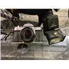 Image 3 : FUJICA VINTAGE CAMERA, PENTAX VINTAGE CAMERA & ASSORTED VINTAGE CAMERA FLASHES & PARTS