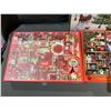 Image 2 : 1 BOX 5 PUZZLES. VARIOUS. 4 X 1,000 PIECES, 1 X 24 SET ADVENT CALENDAR