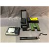Image 1 : MINO HD FLIP VIDEO, PAIR OF BINOCULARS, LASER 303 POINTER & LOGITECH HARMONY 1100