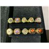 Image 1 : LOT OF ASSORTED REPRODUCTION CHAMPIONSHIP RINGS INCLUDING; DETROIT RED WINGS, EDMONTON OILERS,