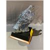 Image 3 : EAGLE SCULPTURE ON STAND 12"