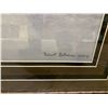 Image 2 : FRAMED PRINT BY ROBERT BATEMAN TITLED "DOZING LYNX" 41" X 30"