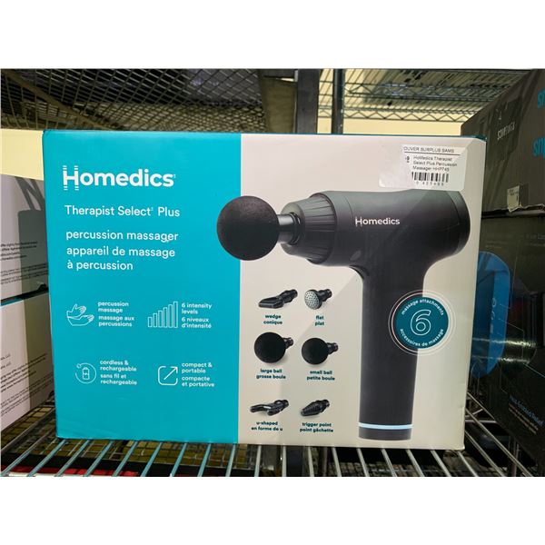 HOMEDICS THERAPIST SELECT PLUS PERCUSSION MASSAGER