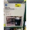 Image 1 : HP SLIDE TOP CROSSCUT 16 SHEET SHREDDER