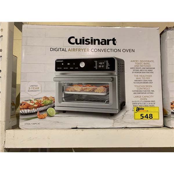 CUISINART DIGITAL AIR FRYER CONVECTION OVEN