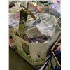 Image 3 : GAYLORD OF ASSORTED ITEMS INCLUDING; MARIOKART RC TRACK, BLACKOUT CURTAIN ROD, GLASS KETTLE & MORE