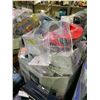 Image 2 : GAYLORD OF ASSORTED ITEMS INCLUDING; DESK LAMP, KIDS RIDE-ON CAR, HEATED THROW & MORE