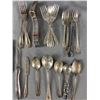 Image 2 : Lot Of Vintage Silverware - Wm Rogers & Sons, Community, Silverplated, E.P.N.S. & More