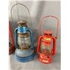 Image 3 : Lot Of Vintage Oil Lanterns -2 Beacon (1 without glass insert), Dietz No.100 & Other