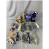 Image 1 : Misc Lot - Marine Animal Toys & Ceramics - Figurines, Trophy & Las Vegas Paris Mug