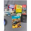 Image 2 : Vintage Lot - Coin Holder Books, Ephemera, Pins, Porcelain Bing & Grondahl Collector Plates & More