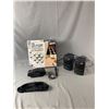 Image 1 : Misc Lot - 2 Boxes Of LED Deck Lights, Mini Speakers, Mini Radio & More