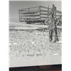 Image 2 : Framed "Praire Pride" Artist Proof Pencil Art By Bernie Brown. Approx. 11" x 29" NO SHIPPING