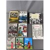 Lot Of Misc. Mostly Hard Cover Books - History Of CN Railway, On To Victory, The Liri Valley & More