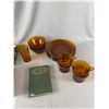 Image 2 : Amber Coloured Glass, VHS Movies - StarWars, BenHur, Dr.Zhivago, 1916 Robert Service Book & More