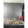 Image 1 : Lot Of StarWars Collector Cars & Various Comic Books In Bag On Board