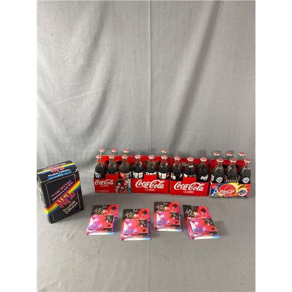 Collectible Full Coke Bottles, Déjà Vu Game & More. NO SHIPPING