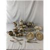 Vintage Lot Of  E.P. Serving Ware - Pots, Creamers, Sugar Bowls, Tongs & More