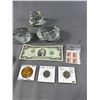 Image 2 : PaperWeights, Tokens & $2 US Bill (1976)