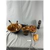 Image 1 : Wood Salad Bowl Set & Wood Carvings