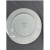 Image 2 : Sasaki "Metropolis Black" Dinner Plates & RoyalSealy Gold Plated Stainless Steel Cutlery