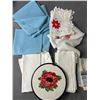 Image 2 : Lot Of Cloth Napkins, Tablecloths & More